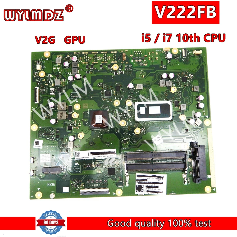 V222FB With i5-10210U i7-10510U CPU MX110-V2G GPU Motherboard For ASUS V222F V222FB V222FA Mainboard 100% Tested OK