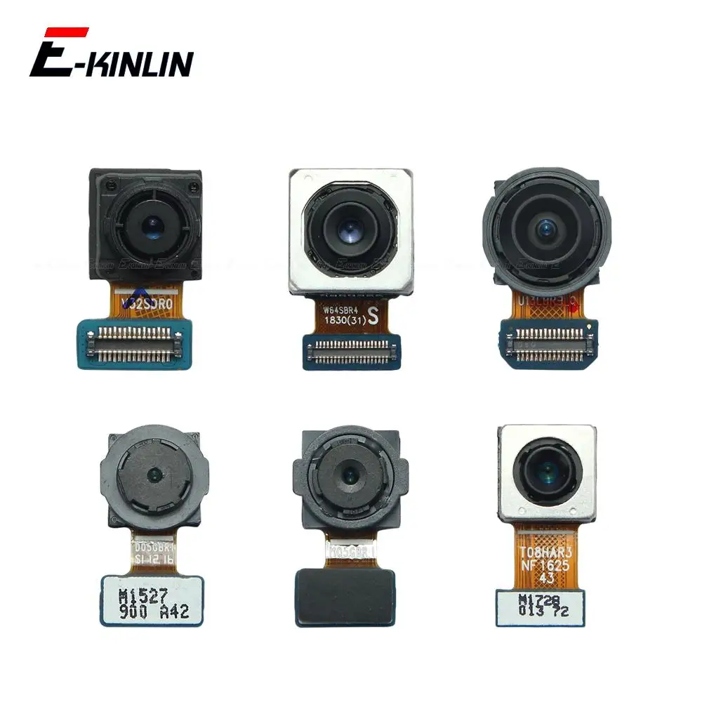 Selfie Front Facing Camera For Samsung Galaxy A52 A52s 5G A72 Ultrawide Macro Depth Telephoto Main Camera Flex Cable