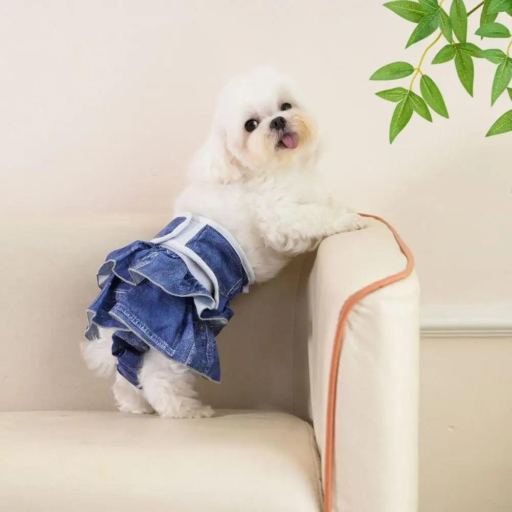 Pet Menstrual Pants Washable Dog Diapers Washable Dog Menstrual Pant for Female Dogs Pet Diaper Panty for Puppies