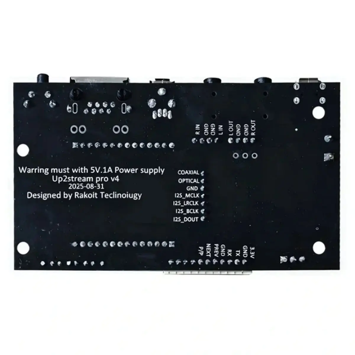 A41T D50 Wireless Audio Receiver Board Bluetooth WiFi Stereo Music Module for DIY Multiroom Home Theater System