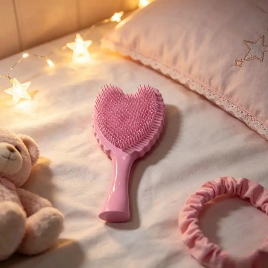 Angel‑Wing‑Shaped Air‑Cushion Hair Brush, Multi‑Purpose Detangling & Scalp‑Massage Styling Hairbrush, Portable Hair‑Care Accessory for Women for Daily Home & Travel Use, Holiday Gift Option
