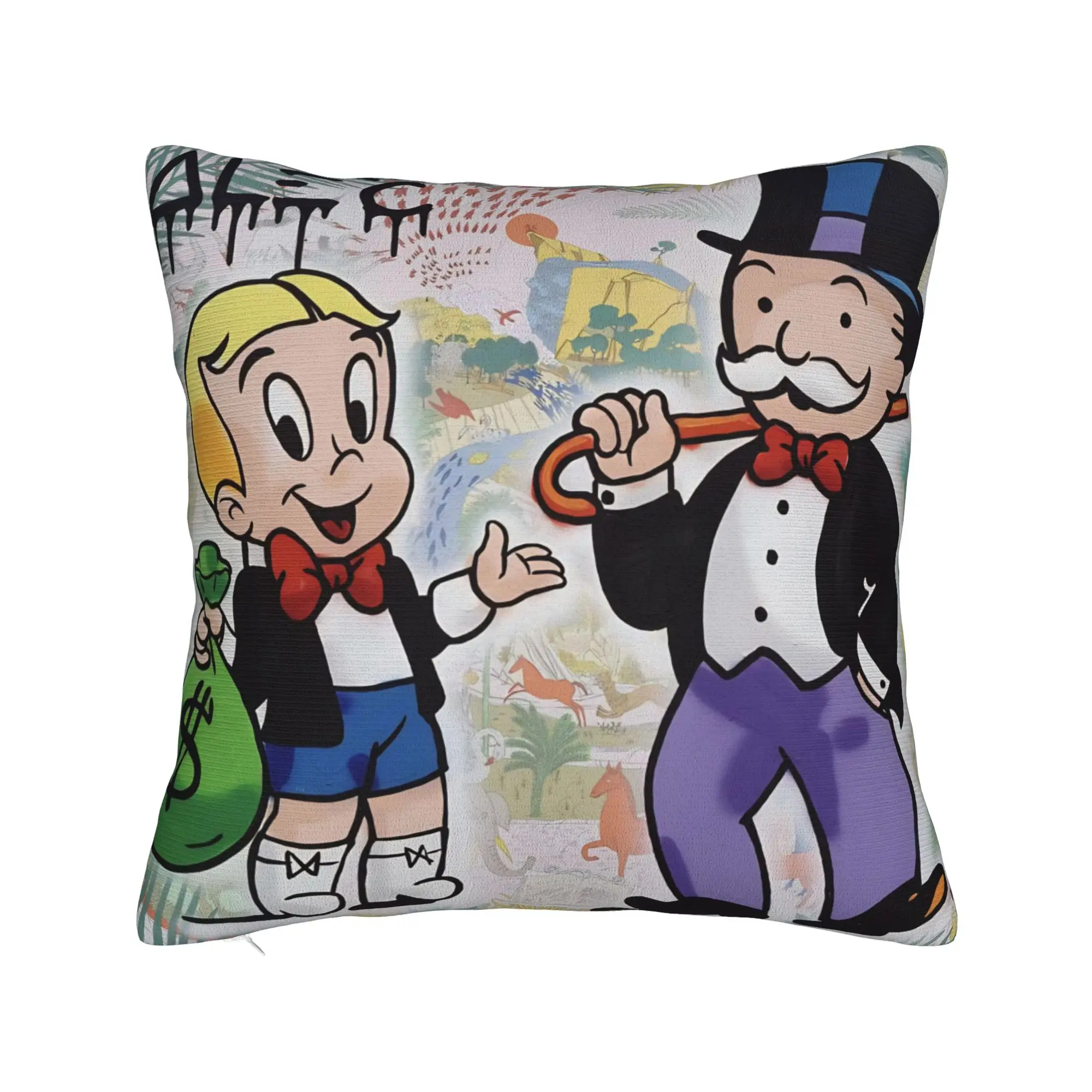 Decorative Pillowcases Alec Monopolys Merch Seat  Throw Pillow Case Cover Drop Shipping Multiple Sizes