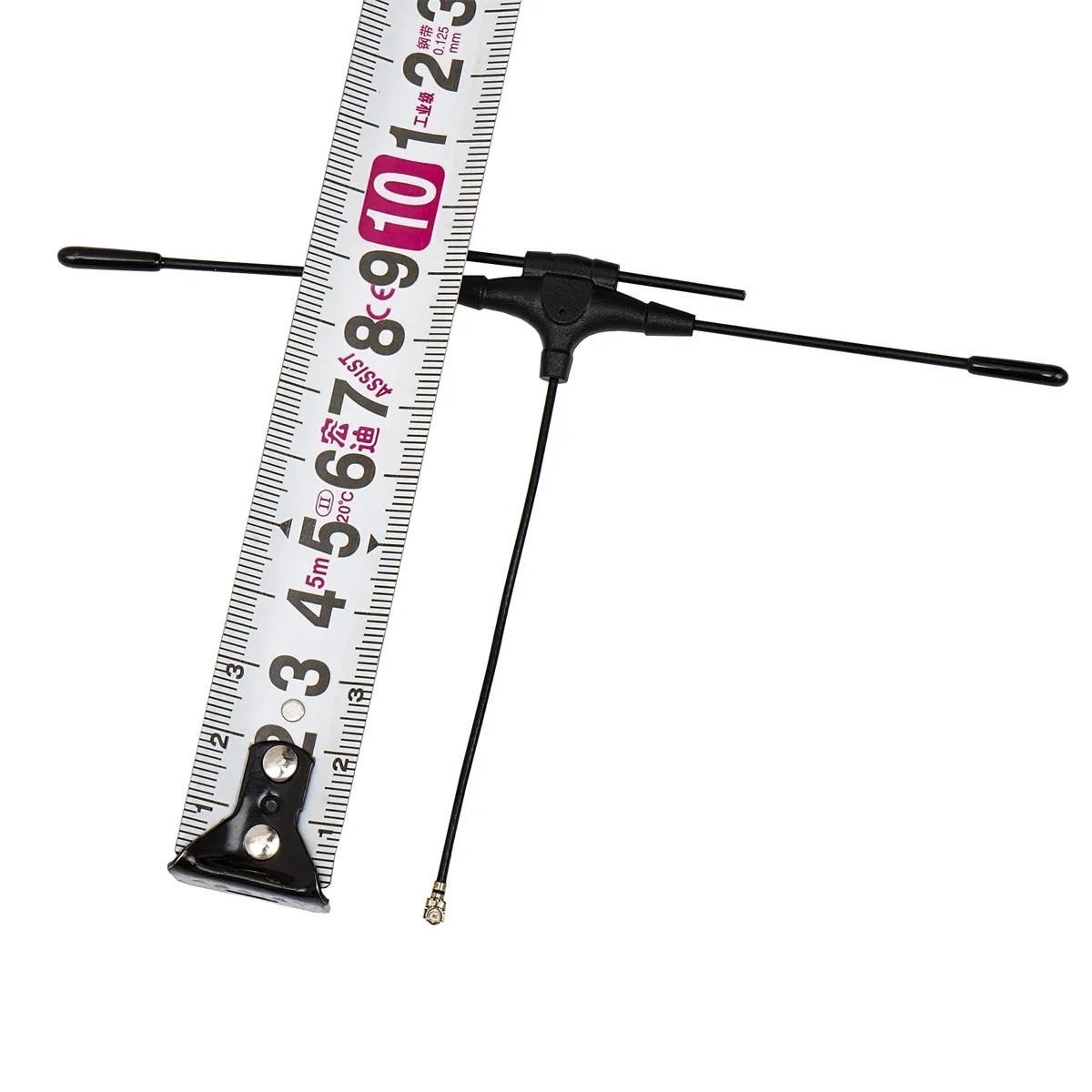 NEEBRC 915M/2.4G 80mm Dual Band T-shaped T Type Antenna IPEX 1 for RC FPV Long Range Drone ELRS ExpressLRS Receiver DIY Parts