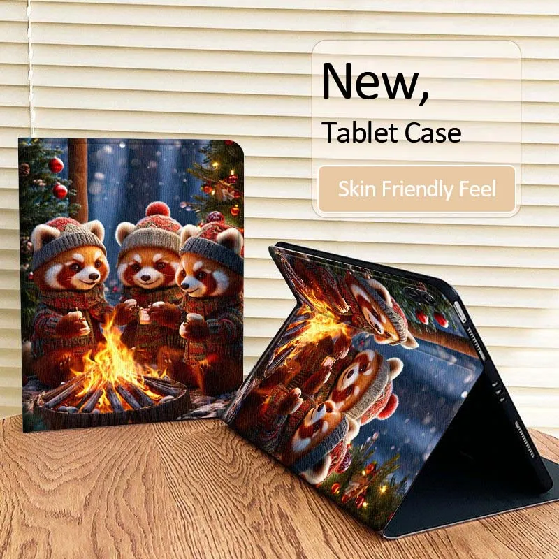 

Cartoon Redpanda Fire Warmth For Huawei MatePad Pro Air 12 X Honor Pad 8 V8 9 13 GT GT2 3 12.6 13.3 Inch Tablet Case