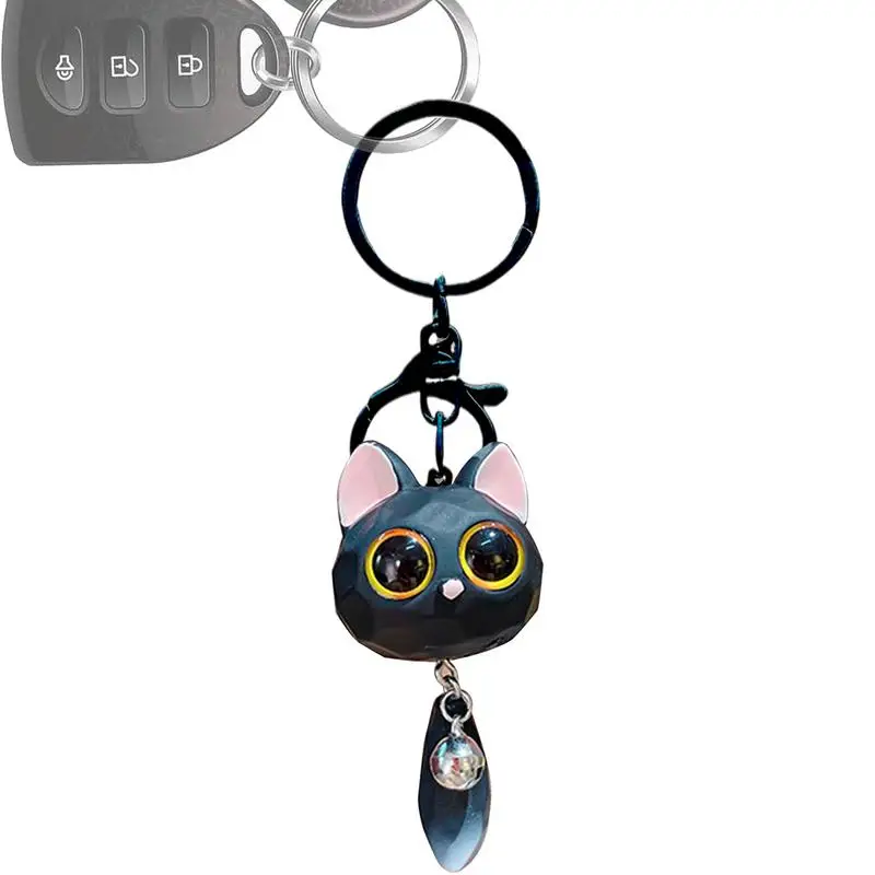 

3D Cartoon Keyring Keychains For Men Women Cute Pendants For Keychain Key Ring Toys Cute Expressions 3D For Family Colleagues