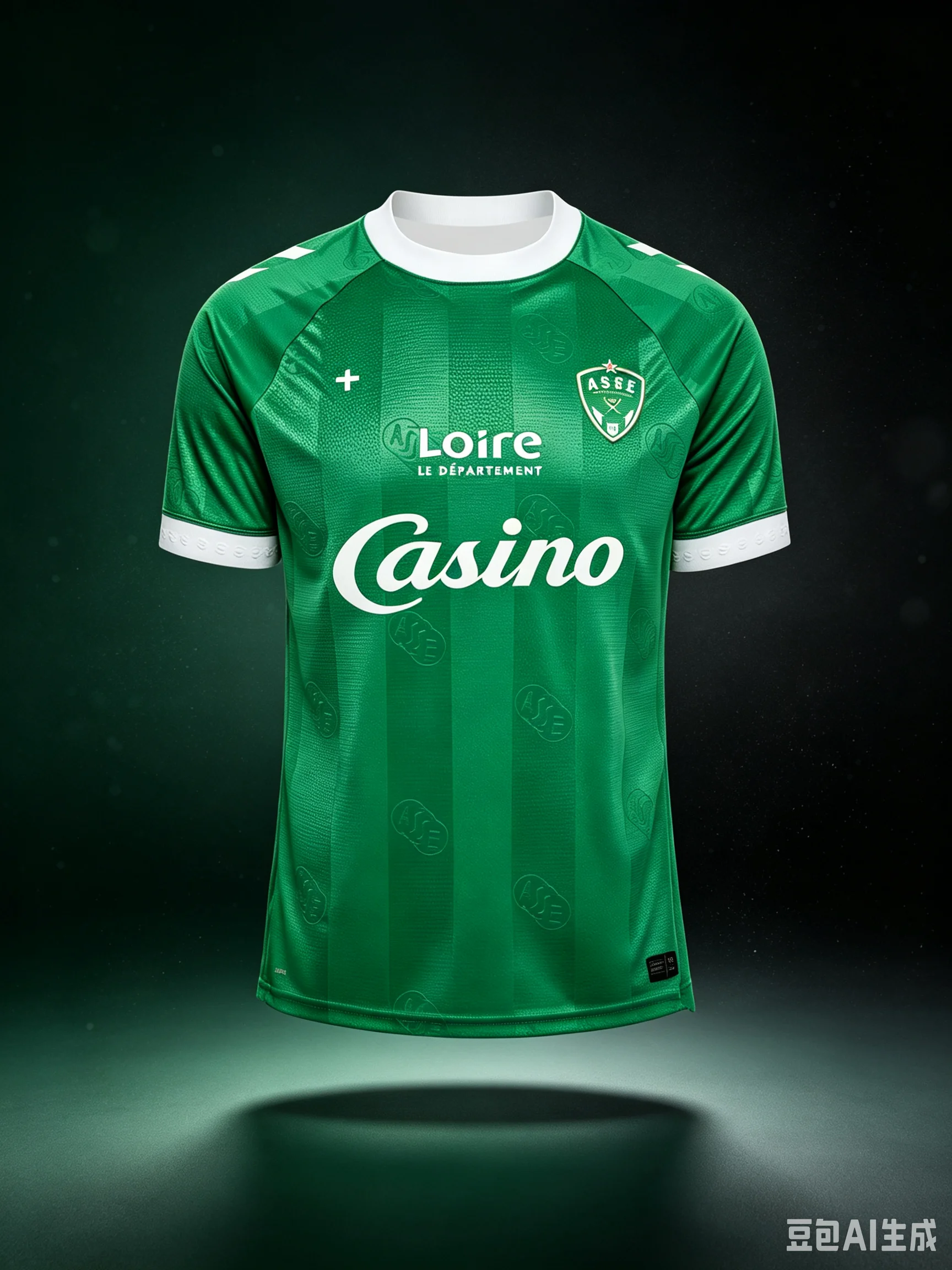 2026 Saint Etienne 3D Printed Football Jersey Men's Summer Quick Drying Short Sleeved T-shirt Family Matching Clothing