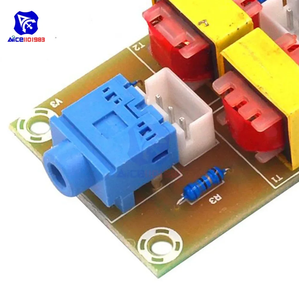 XH-M372 Stereo Audio Isolator Vehicle Common Ground Suppression Interference Noise Isolation Module Transformer Coupler