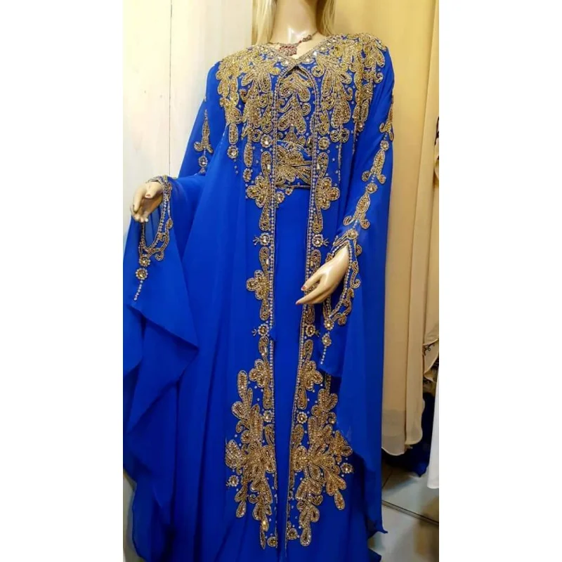 Chaqueta interior de vestido de dos Piscis especial de Año Nuevo, caftán marroquí de Dubái, Abaya