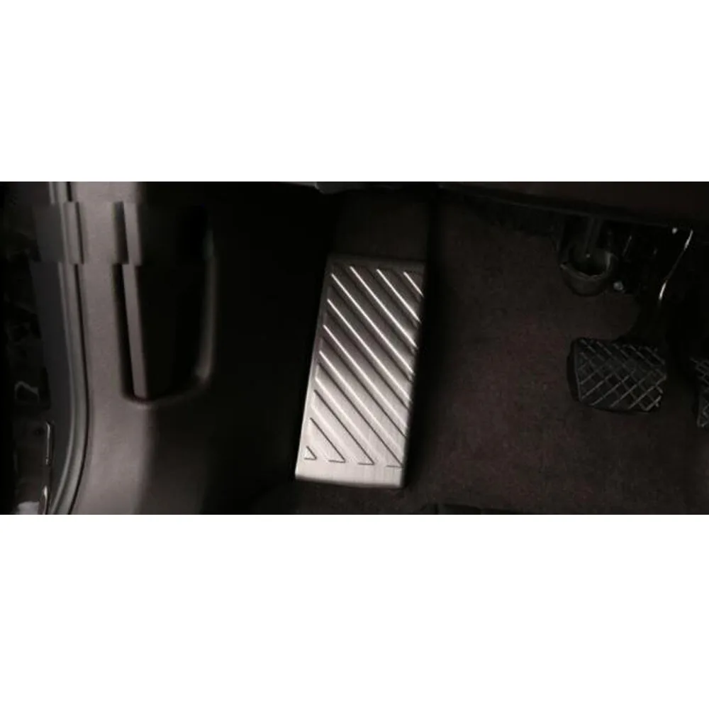 Cubierta de Pedal de reposapiés de acero para VW Volkswagen Teramont Atlas 2017 2018 2019 2020, embellecedor de decoración, accesorios interiores