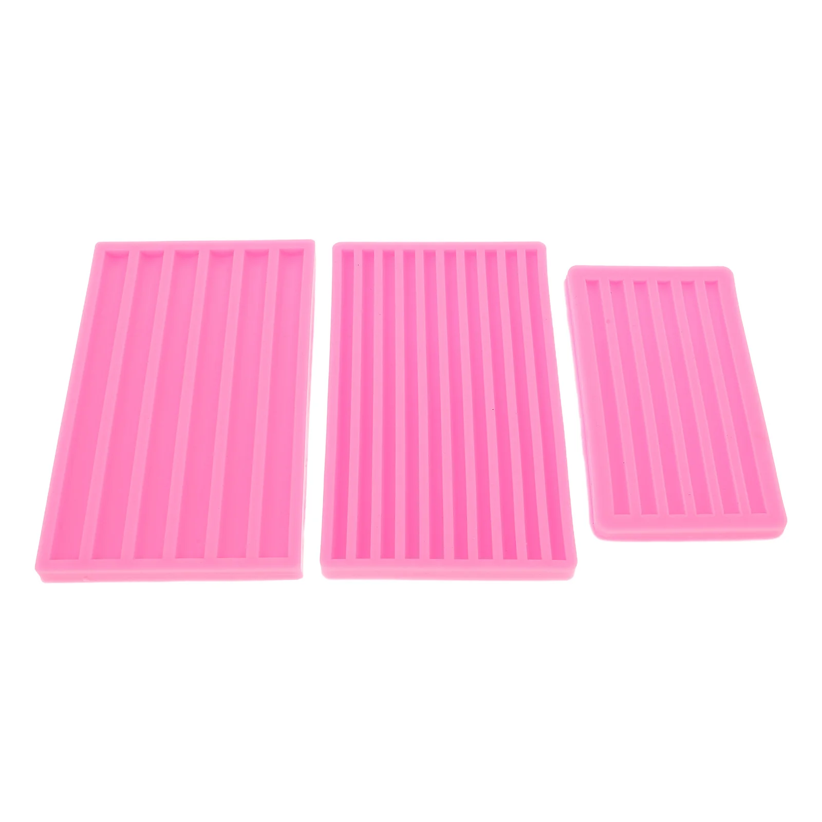 

3Pcs Silicone Wax Strip Mold Set DIY Craft Making Wax Seal Stamp Supplies Manual Decorative Molds Wedding Holiday Home Creative