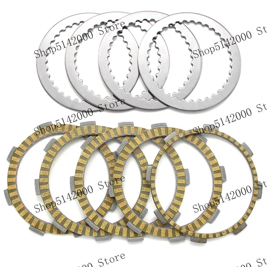 Motorcycle Friction Clutch Discs For Kawasaki KLX125 D-Tracker KLX140 KLX140G KLX140L KLX150 KLX150L 13089-1108 13088-0041 Parts