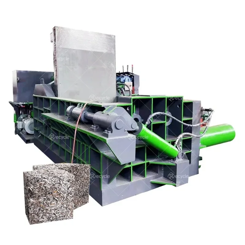 Good Performance Aluminium Metal Scrap Baling Press Machine Horizontal Scrap Steel Packing Machine