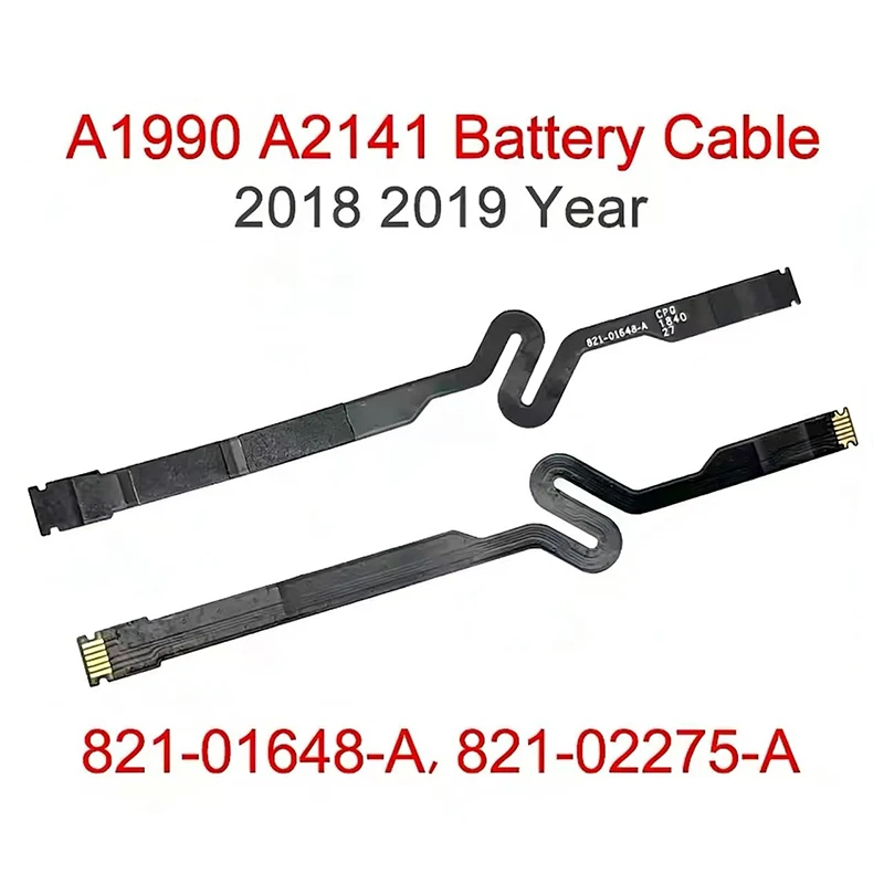 

New A1990 A2141 For Macbook Pro 15" 16" Battery Daughter Board Cable 821-01648-A 821-02275-A 2018 2019 Year