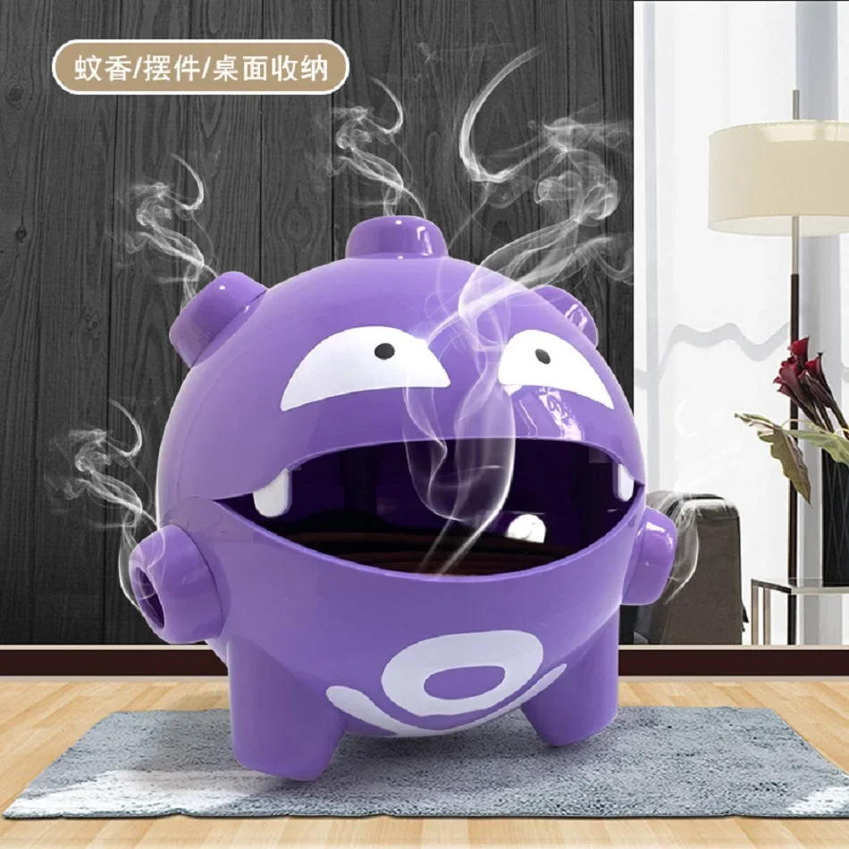 حار الكرتون البوكيمون Weezing البعوض لفائف صينية أنيمي داخلي أصحاب البخور غرفة نوم سطح المكتب سيارة الديكور تخزين اللعب الهدايا