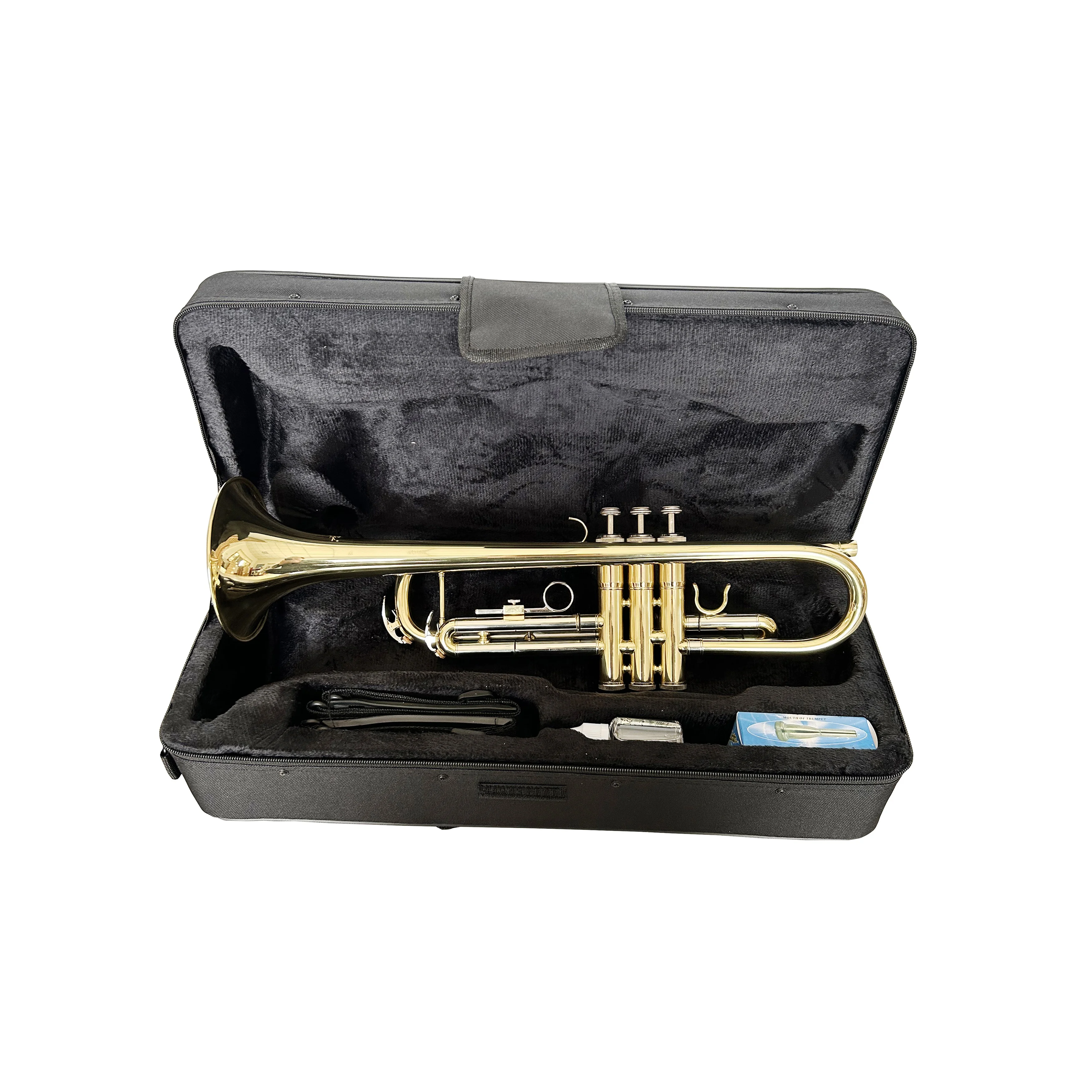 OEM Phosphorus Leadpipe Cupronickel Tuning Pipe JYTR405 Trumpet With BB Tone And High Quality Brass Instrument For Students