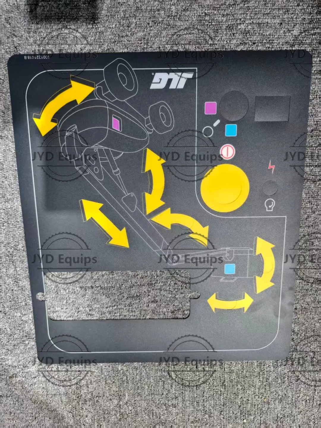 JLG Part # 1001221418 | DECAL,GROUND CONTROL, EA