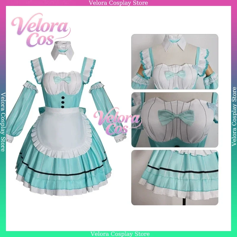 Anime Wakana Shiki Uehara Ayumu Cosplay Costume Halloween Maid Lolita Performance Disguise Dress Carnival Party Convention
