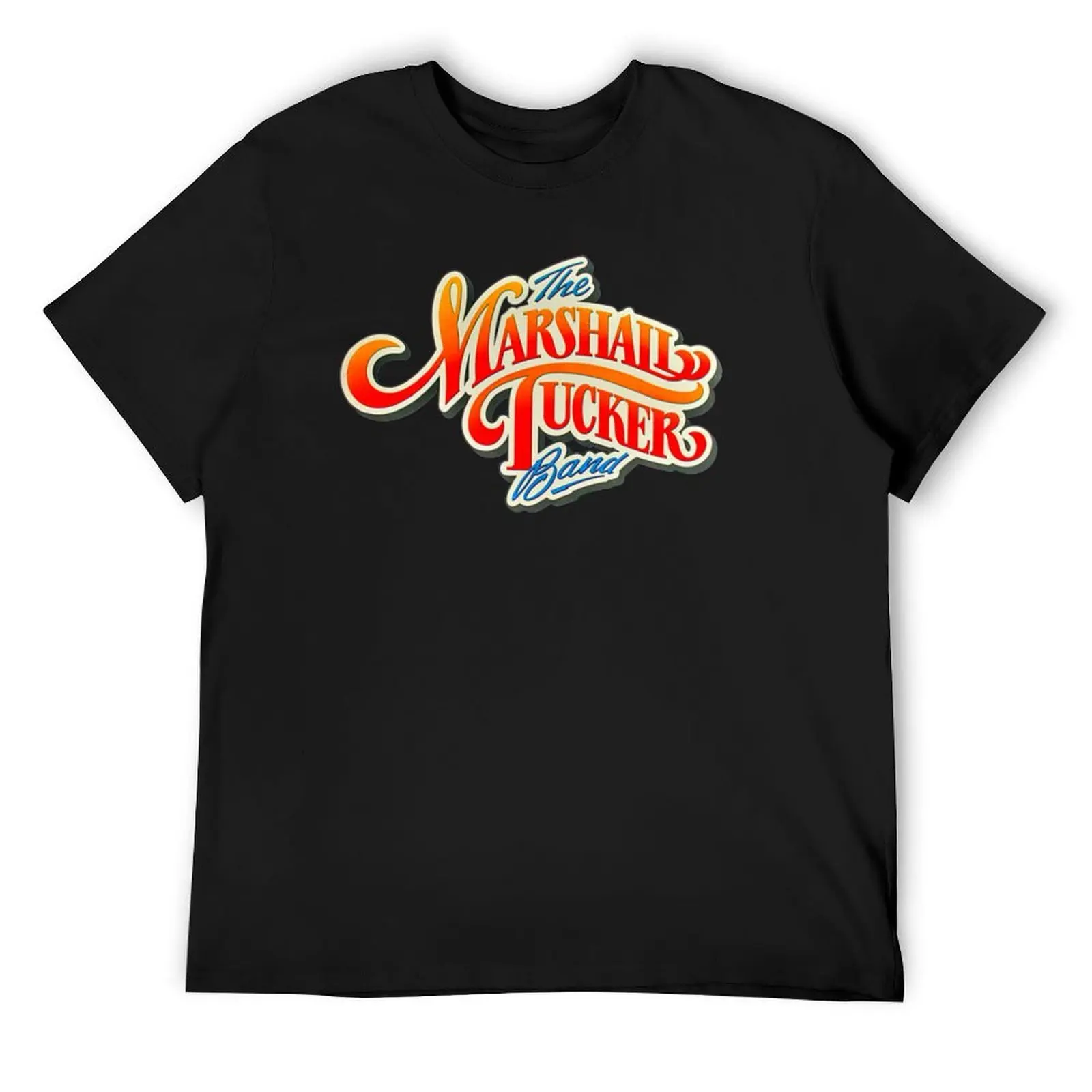 Camiseta del mejor álbum de logotipos de la banda de rock Marshall, camiseta croswit, ropa vintage para hombre, camisetas lisas para hombre