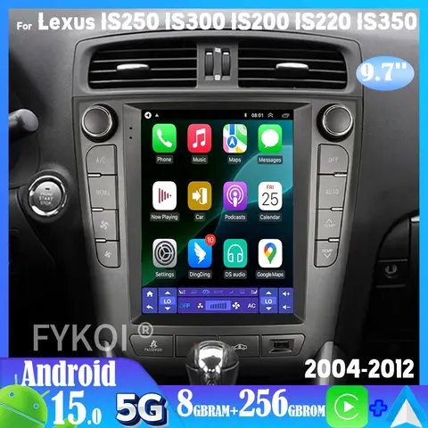 Tesla Style Radio Screen for Lexus IS250 IS350 - AliExpress