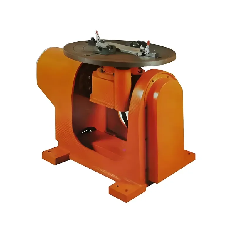 2025 New Machinery Ergonomic Portable Welding Positioner Rotary Table 360 Rotation 70/S Speed 1 Year Warranty for Welding