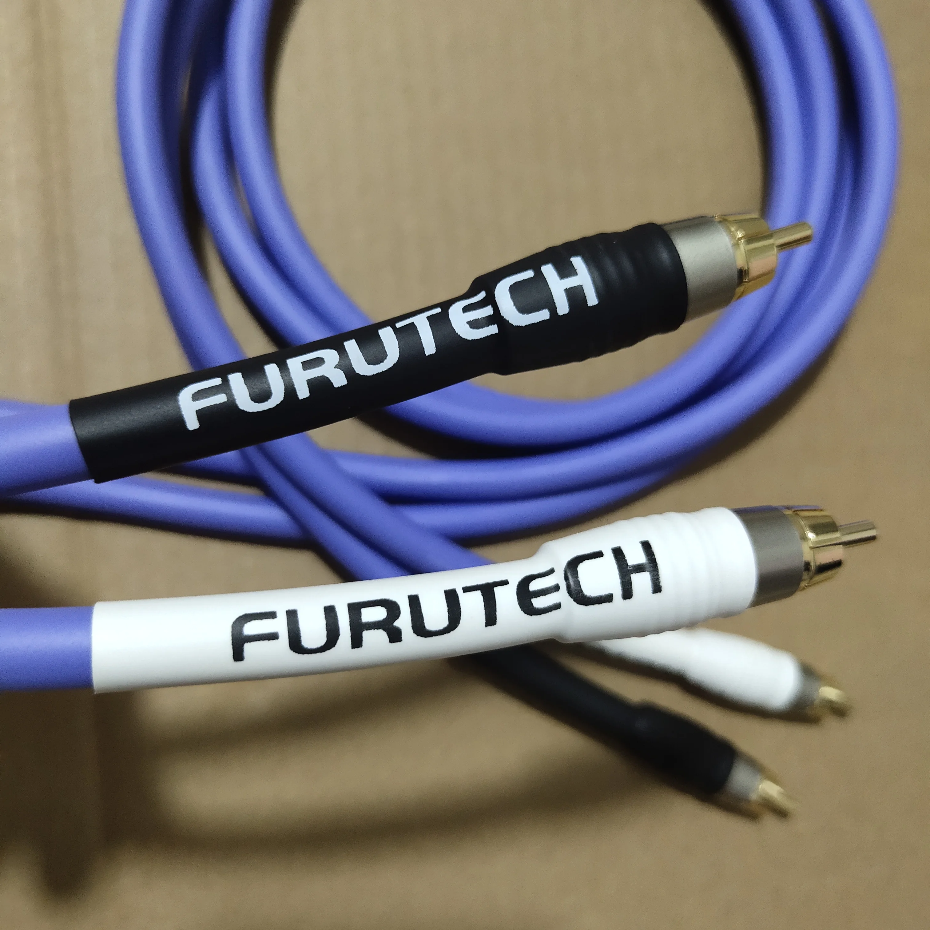 FURUTECH New FA-αS22 audiophile grade double lotus RCA audio cable Built-in RCA female socket dedicated plug