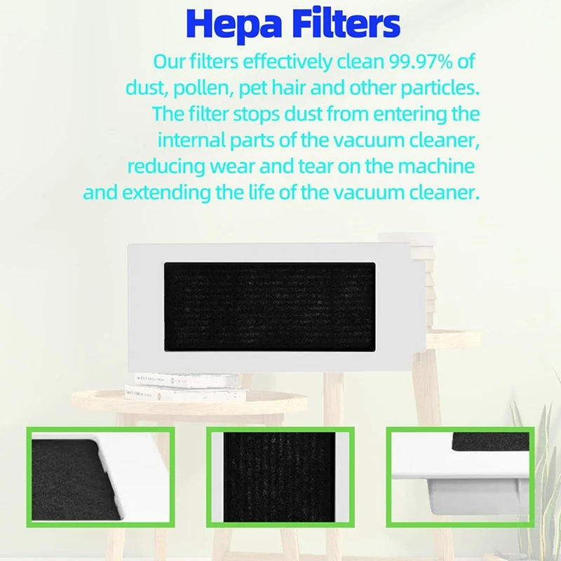 【Berserkk】For Yeedi M12 PRO + جهاز آلي لتنظيف الأتربة فرشاة جانبية دوارة مرشحات Hepa طقم ملحقات استبدال وسادة الممسحة