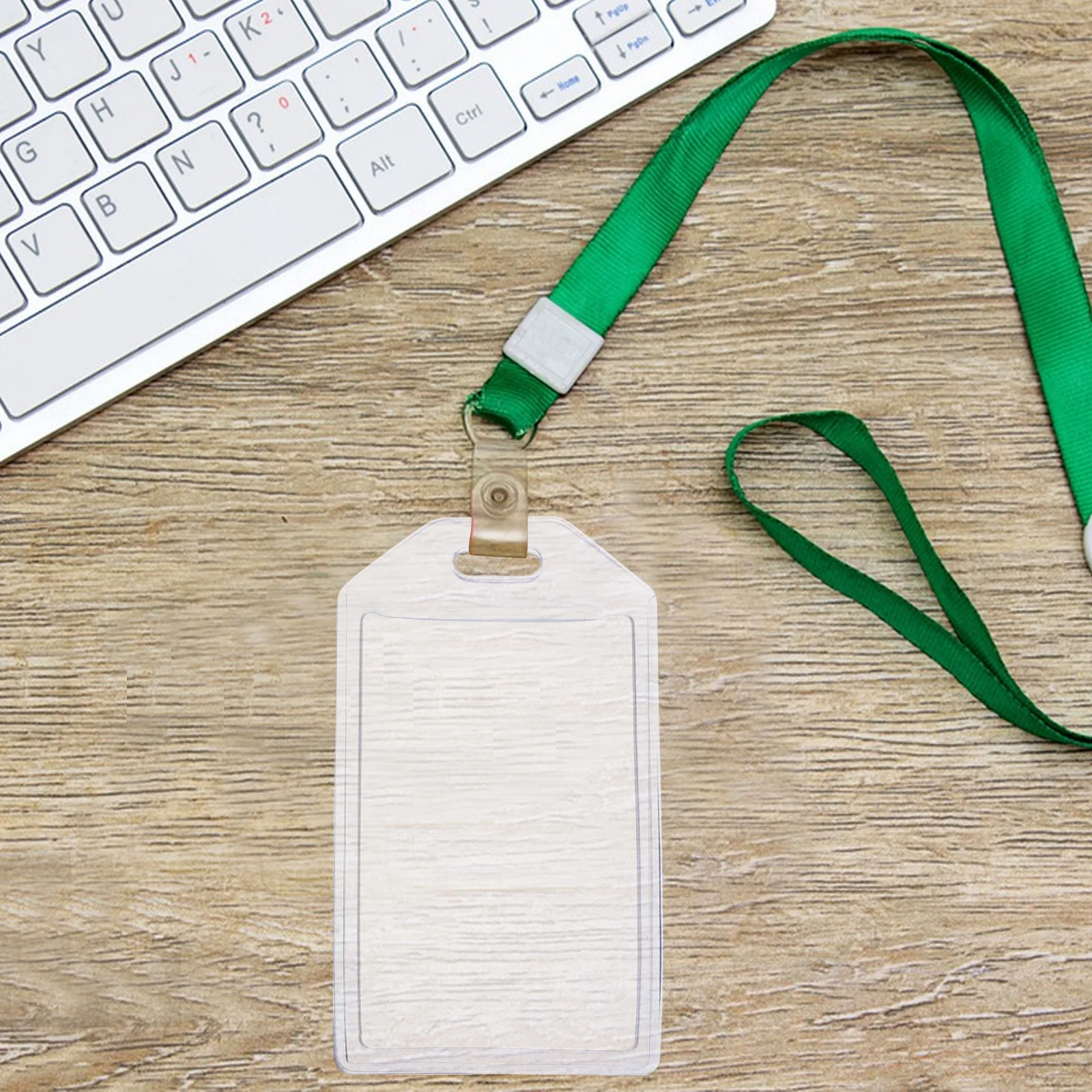 10 stuks waterdichte identiteitskaarthouder doorzichtig PVC badge hoes bagagelabels naamlabel reisbenodigdheden kofferidentificatietas