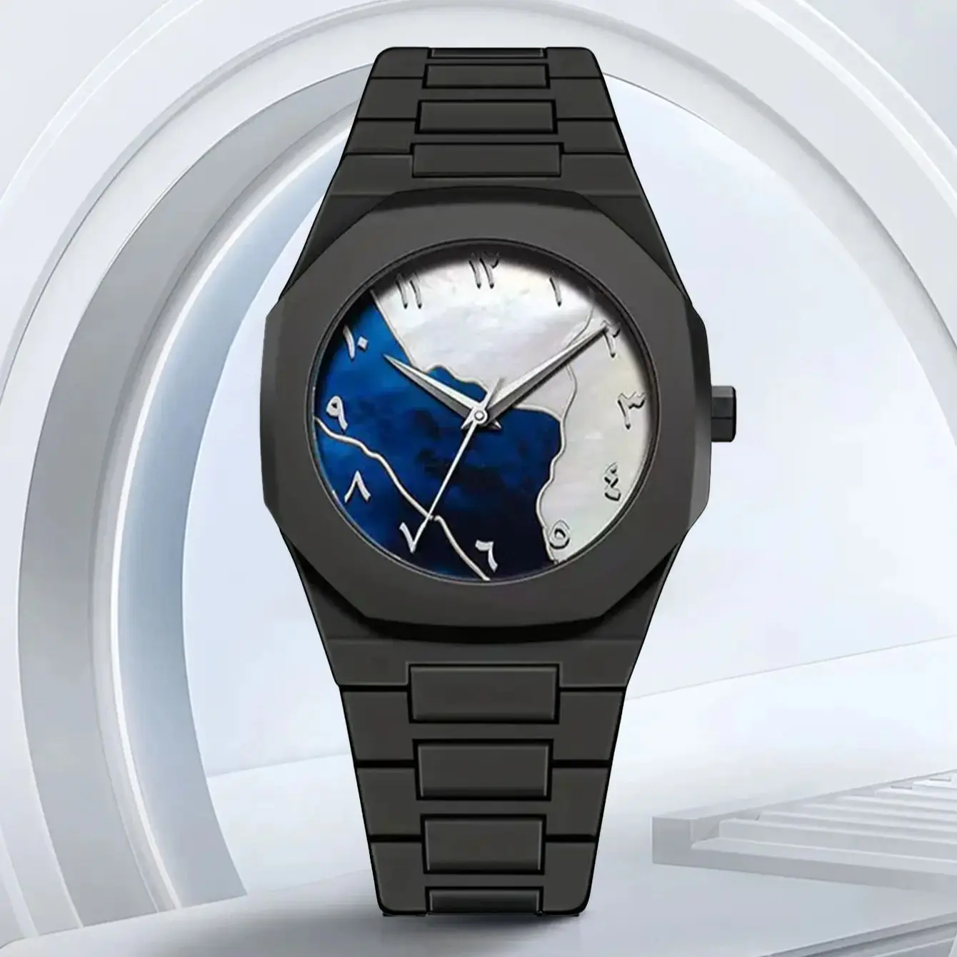 Latest quartz watches trend business senior men's watches