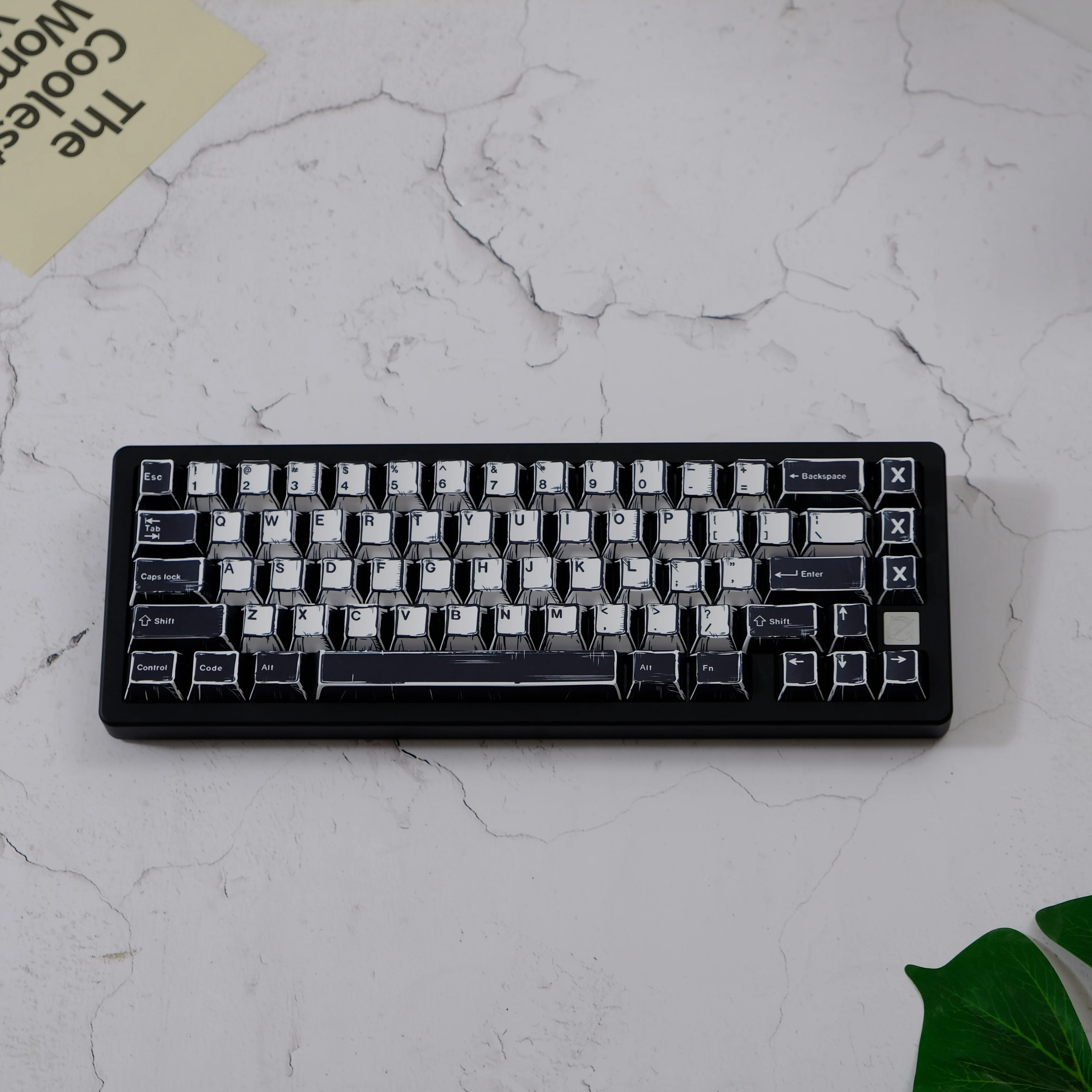 GMK WOB Keycaps การ์ตูนสไตล์โปรไฟล์เชอร์รี่ PBT Dye-Sub 151 คีย์สําหรับคีย์บอร์ด Thicken Keycaps Wooting ISO