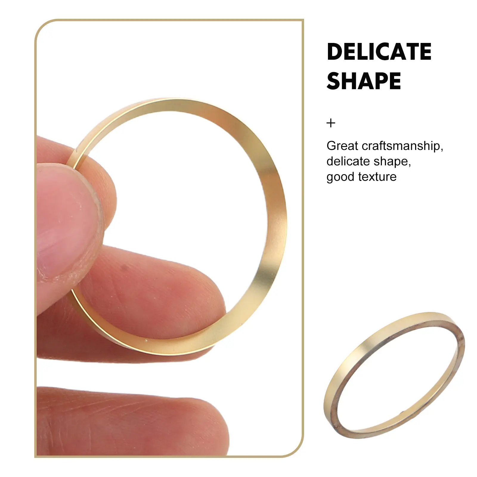Copper Inner Dial Ring Watch Dial Spacer for Mechanical Watch Restoration Movement Holder Ring Watchmaking