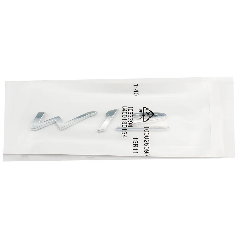 Car W12 Logo Trunk Fender Body Badge Emblem Decals Sticker For Bentley Continental GT Flying Spur Bentayga Mulsanne Parts ﻿ - Image 5