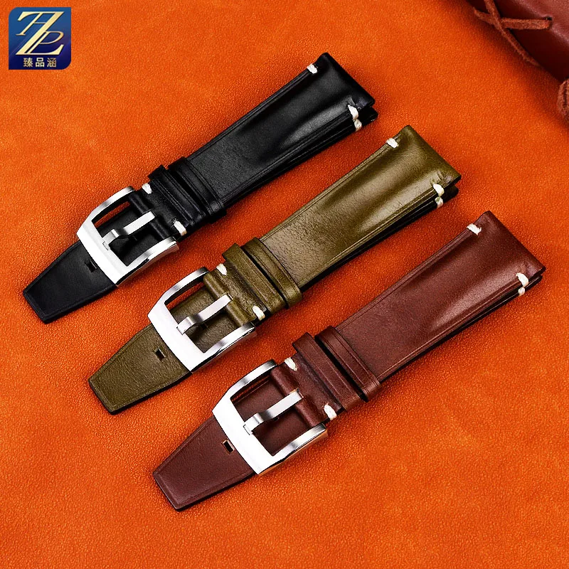 Suitable for Breitling Legendary Aviation Pilot 8 Aviation Time Avengers Blackbird Reconnaissance Aircraft Leather Watch Strap