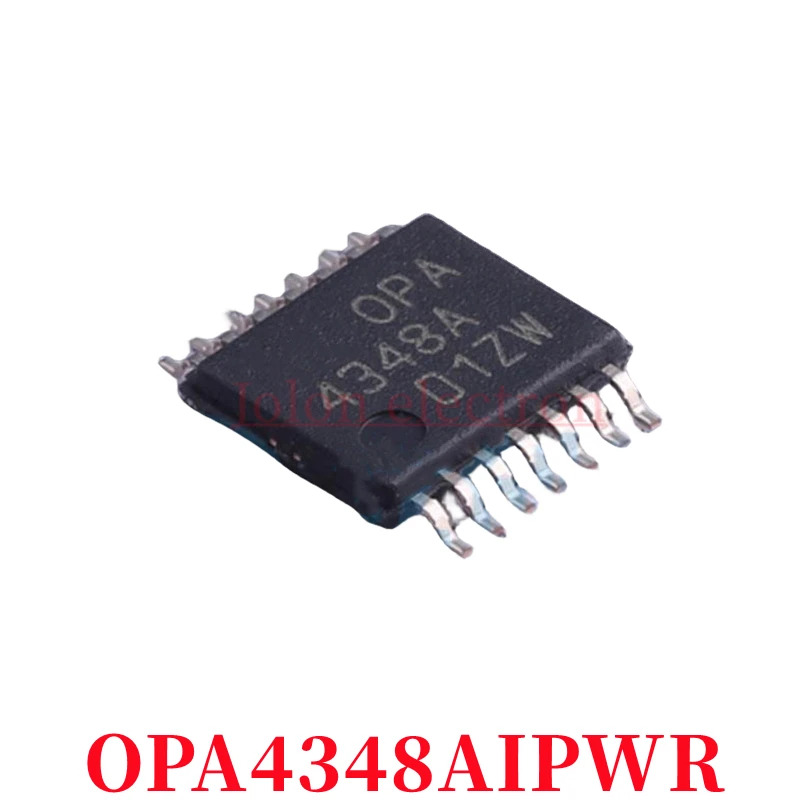 

【5pcs】 100% New OPA4348AIPWR PA4348AIPWR TSSOP14 Chip