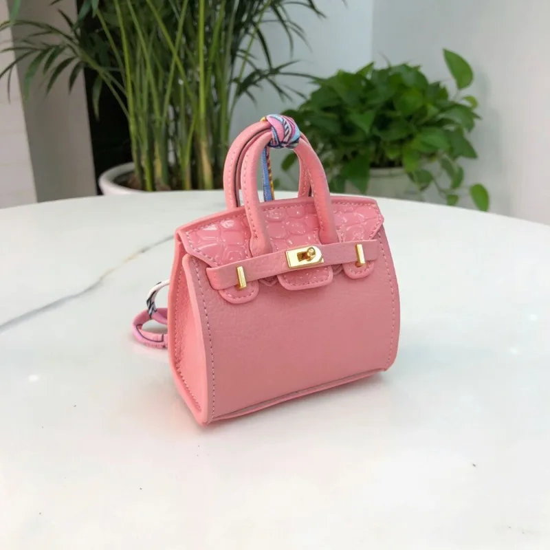 

Маленькая миниатюрная подвеска-сумочка H Home Platinum, милая универсальная подвеска-кошелек для мелочи, подвеска для сумки для наушников