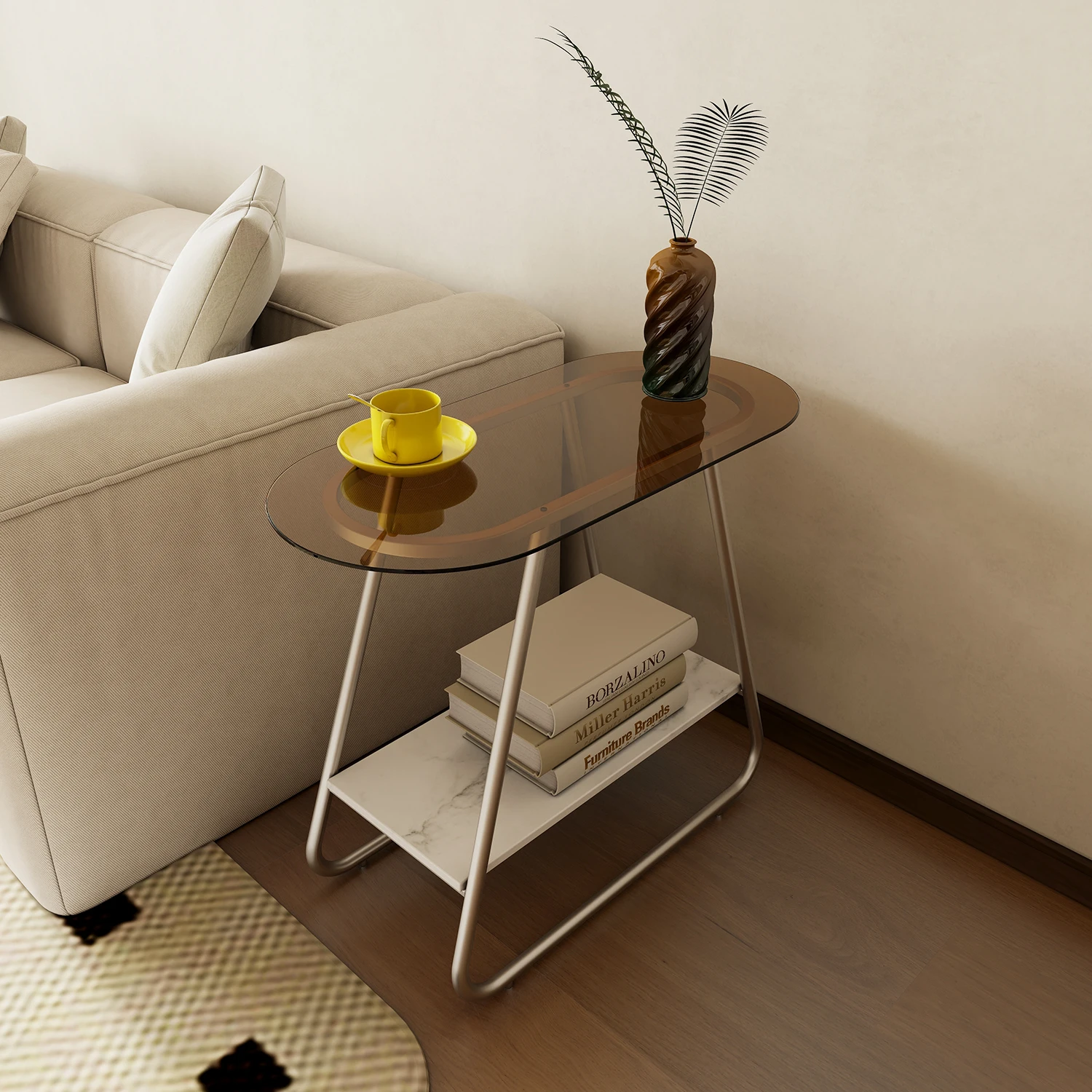 

new modern light luxury coffee table black coffee table living room furniture