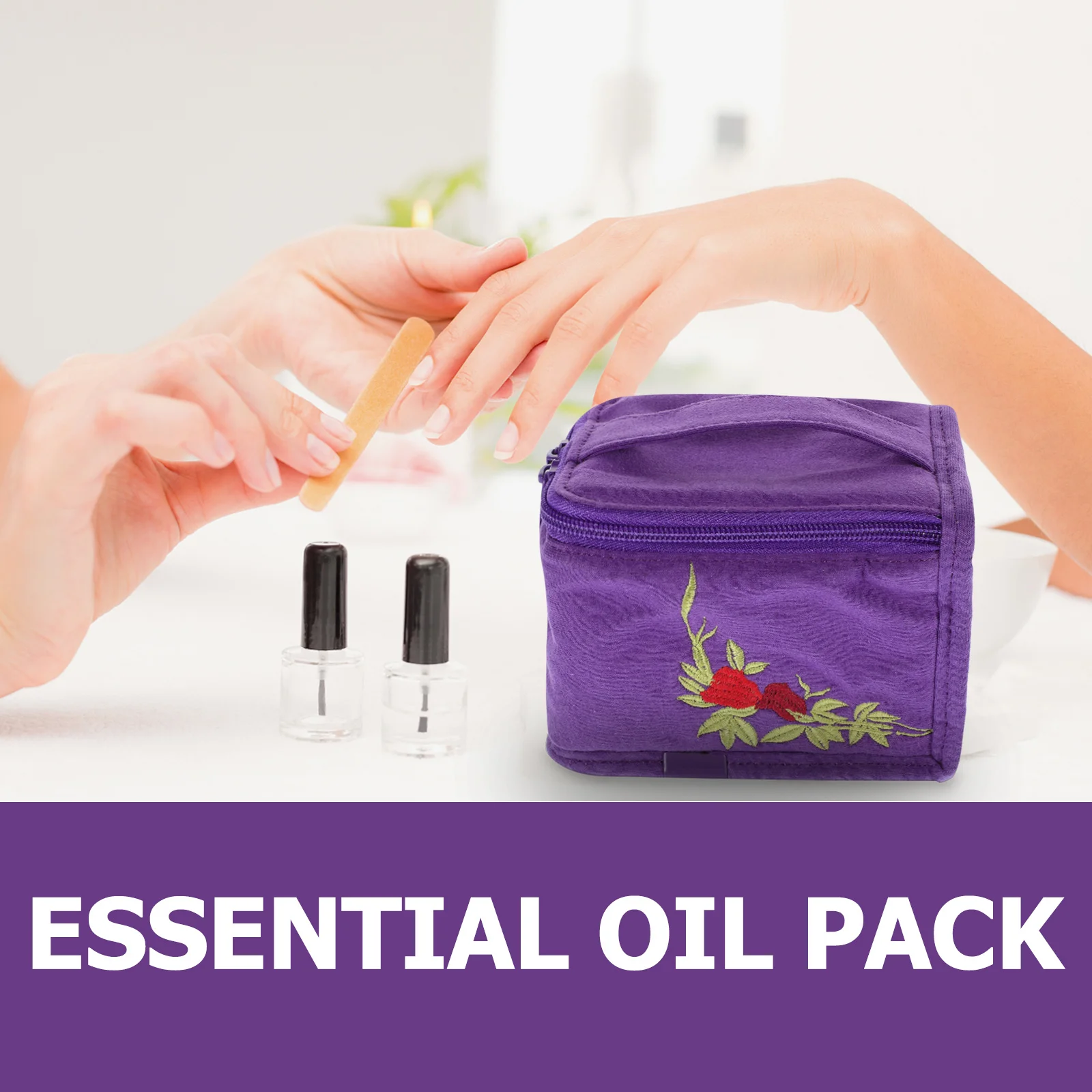 

Essential Oil Storage Bag Organizer Case Premium Material Safe Useful Long Lasting Craftsmanship Easy Organize