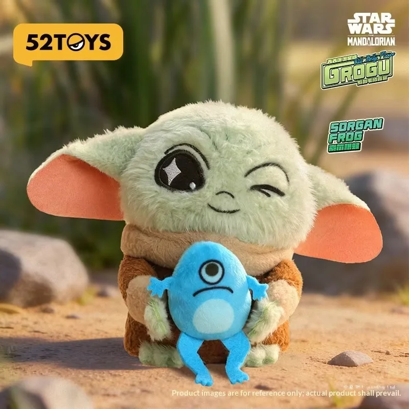 

52TOYS Baby Yoda Plush Blind Box Star Wars Mandalorian Collectible Trendy Toy Bag Pendant Hanging Ornament Surprise Gift