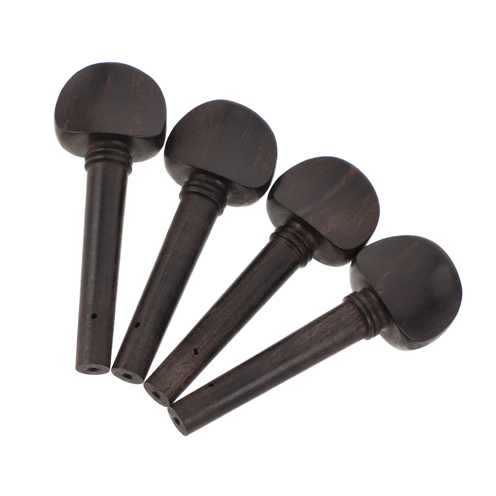 

4 Pcs Violin Tuning Nail Pegs Replacement Guitar Practical Professional Tuner Keys Wooden
