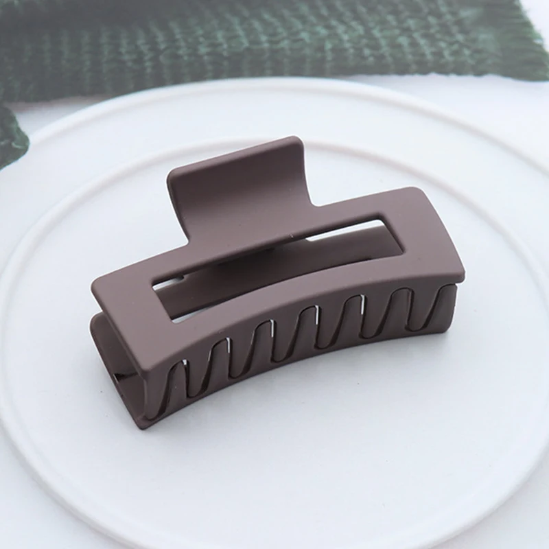 Koreaanse Vrouwen Meisjes Plastic Haar Klauwen Haarspeldjes Hoofddeksels Grote Maat Haarspeld Krab Barrette Mode Ornament Haaraccessoires
