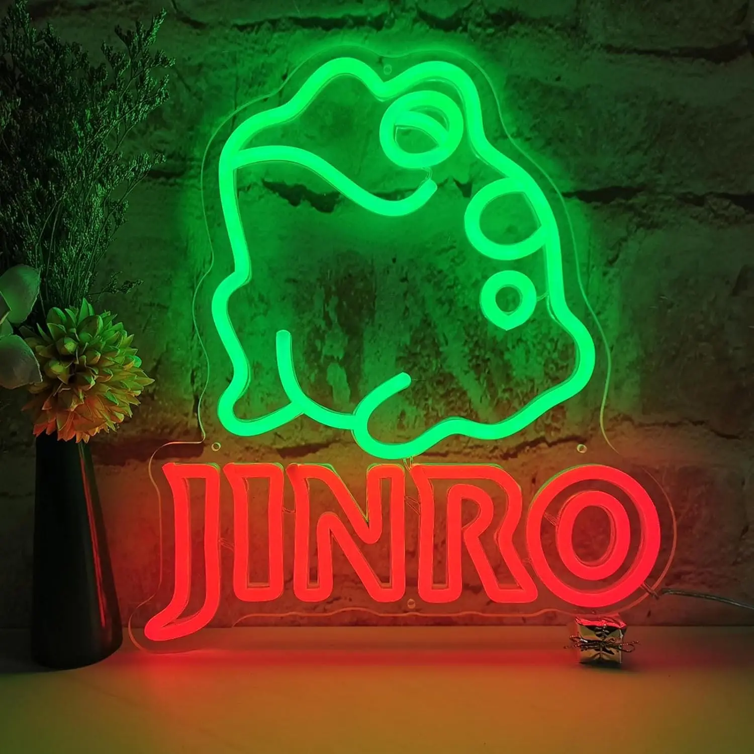 Jinro Soju-letrero de neón de rana, luz de neón LED regulable por USB para dormitorio, cocina, Bistro, Pub, hombre, cueva, restaurante, Club, fiesta, decoración del hogar