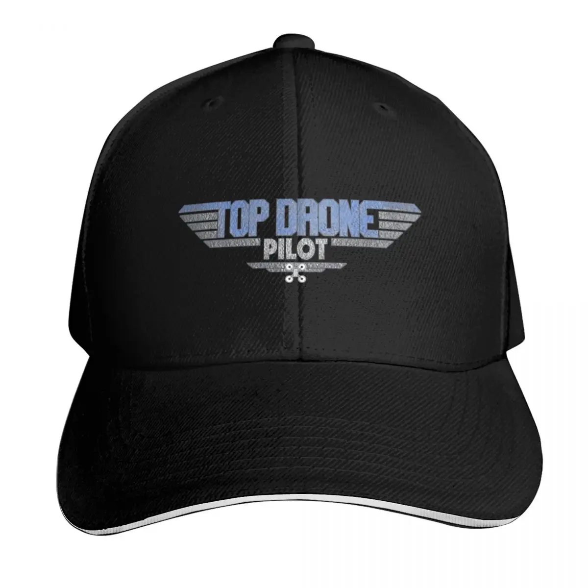 TOP DRONE PILOT Baseball Cap Moisture Wicking Quick Dry Curved Brim Classic Fit Low Profile Unstructured