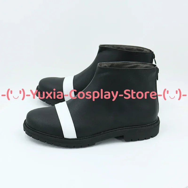 Yuxiacosplay! Chaussures de Cosplay l'attaque des titans Levi Ackerman, accessoires de personnage d'anime, bottes en cuir PU, Costume de fête de carnaval d'halloween