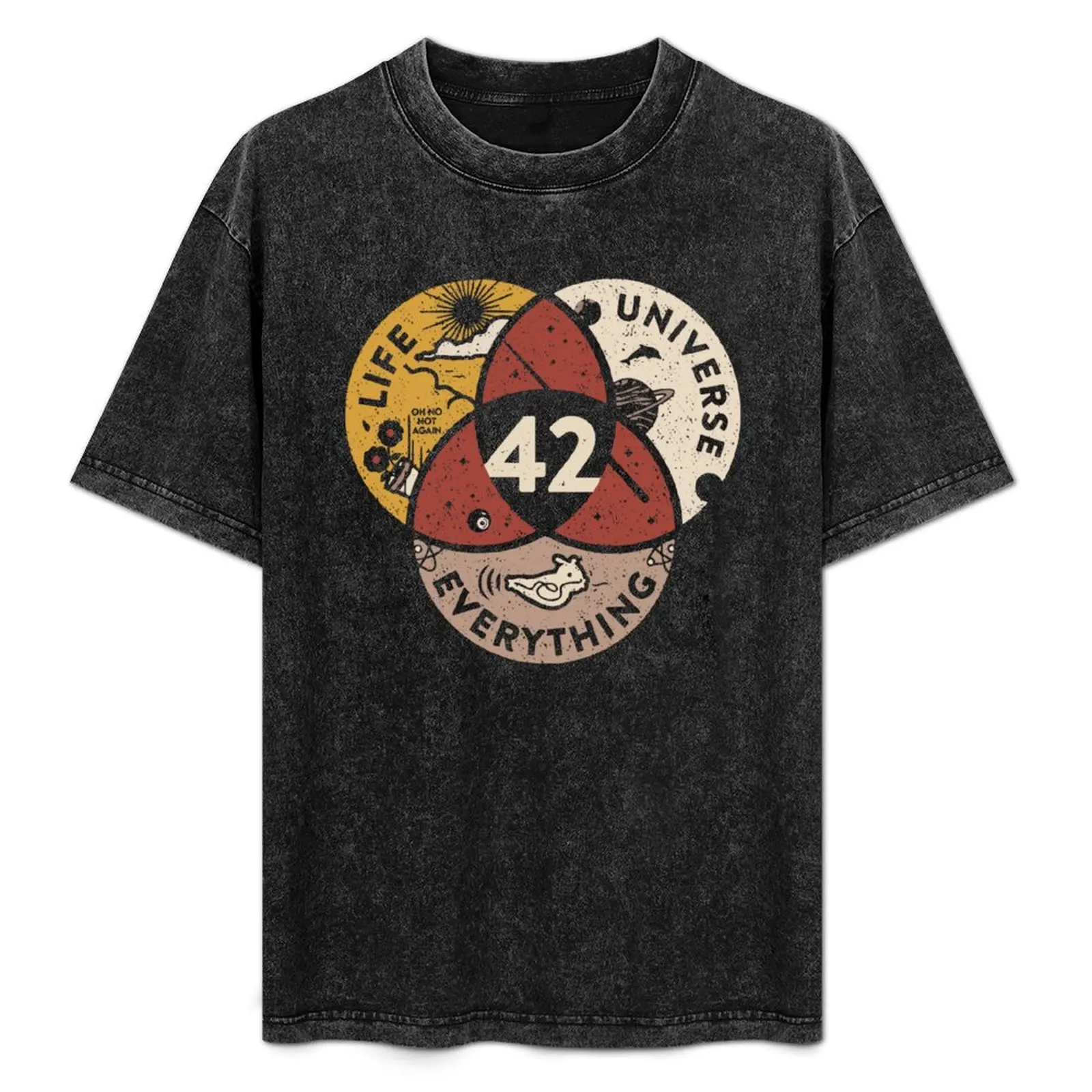 

42 The Answer To Life The Universe And Everything T shirt Hitchhikers Guide To The Galaxy 42 Answer Gift T-Shirt