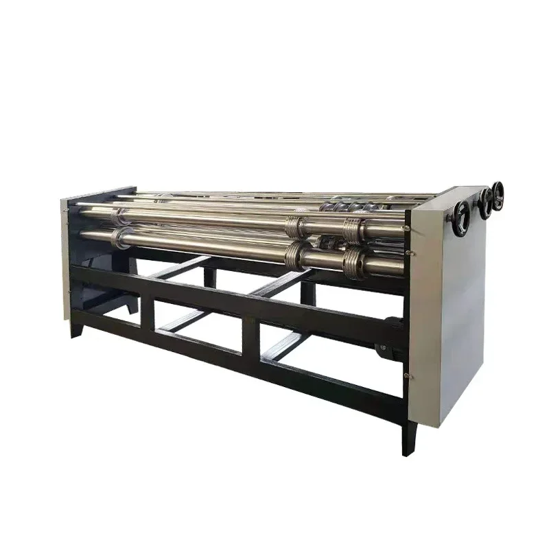 Slitting and indentation machine, corrugated cardboard, paper indentation machine, paper pressing machine