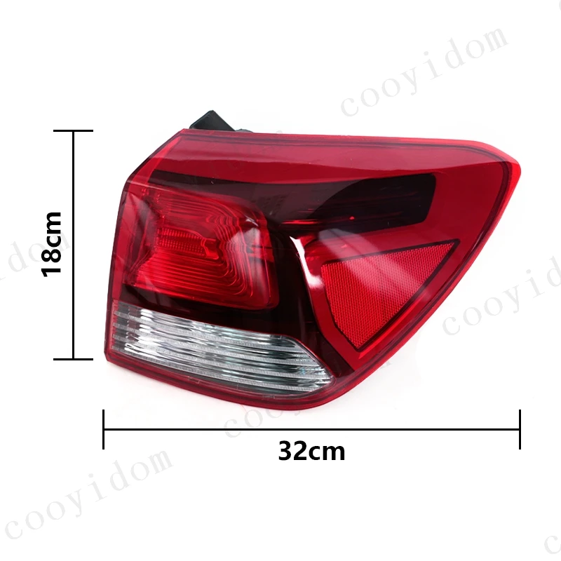 Rear Bumper Light Tail Light Rear Lamp For KIA Rio 2017 2018 2019 2020 2021 2022 5 Door Hatchback 92401-H9010 92402-H9010