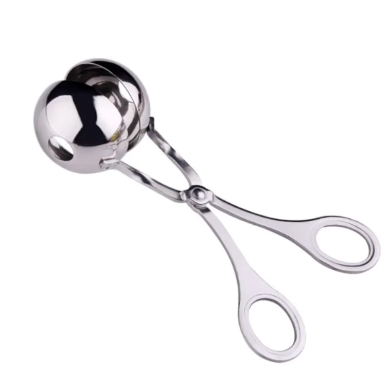 Meat Ball Maker Tool Stainless Steel Clip Round Rice Ball Shaper Spoon Meatball Making Mold Non Stick Stuffed Kitchen Gadget.