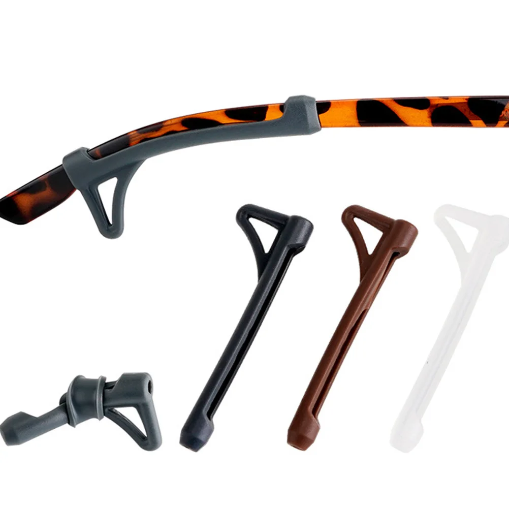 النظارات غطاء الساق سيليكون المضادة للانزلاق الأذن الجوارب للرياضة ارتداء اليومي Sweatproof لمط النظارات الملحقات