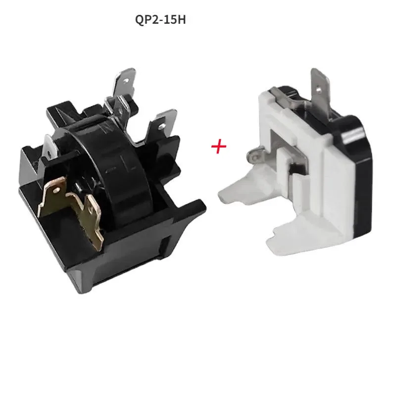 QP2-15H Relay Butterfly Thermal Overload Protector Universal Refrigerator Freezer Compressor PTC Starter