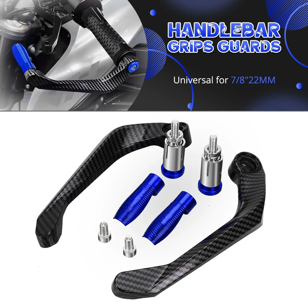 

Motorcycle 7/8"22 Handlebar Grips For YAMAHA TMAX 500 TMAX500 T-MAX T-MAX500 2001-2024 Hands Guard Brake Clutch Levers Protector