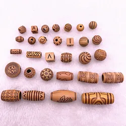 10-100pcs Imitation Retro Acrylic Beads for Jewelry Making DIY Children Handmade Bracelets Necklace